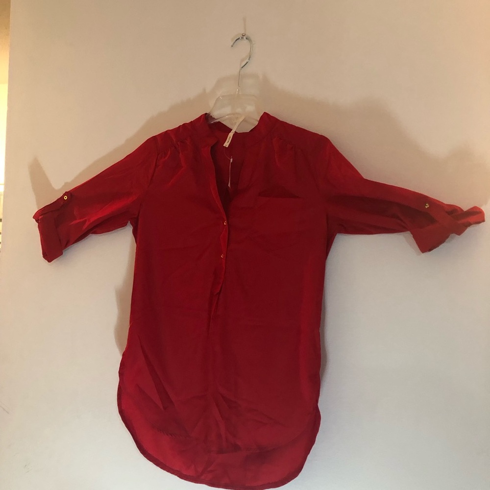 Red long Shirt NEW